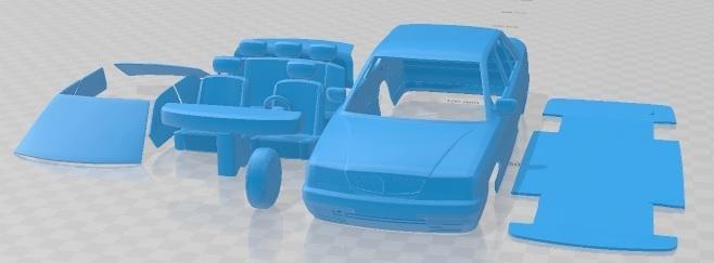 Lancia Dedra 1989 Printable Car