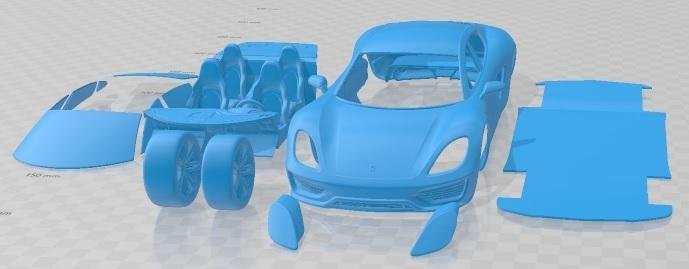 Porsche 960 Turismo 2021 Printable Car
