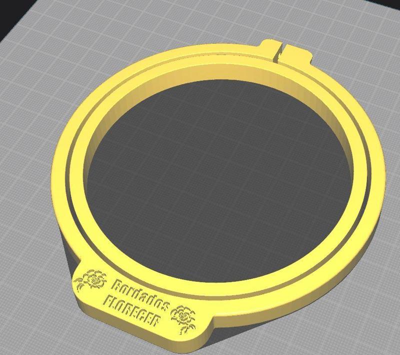 10cm embroidery frame - Bastidor de bordado de 10cm