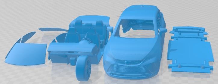 Toyota Venza 2021 Printable Car