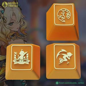 Genshin Impact Xilonen Keycaps - OEM Profile