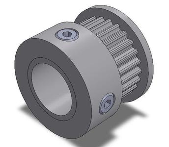 GT2 25T pulley int dia 10 mm