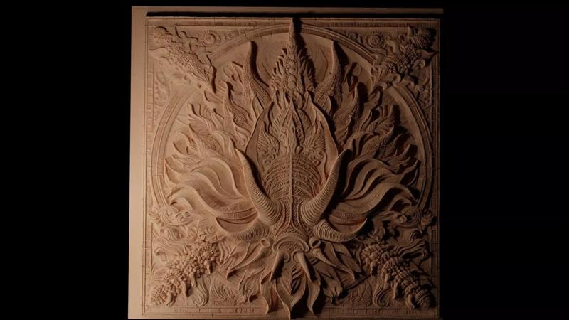 Nudibranch CNC 3d Print High Relief Sand Casting