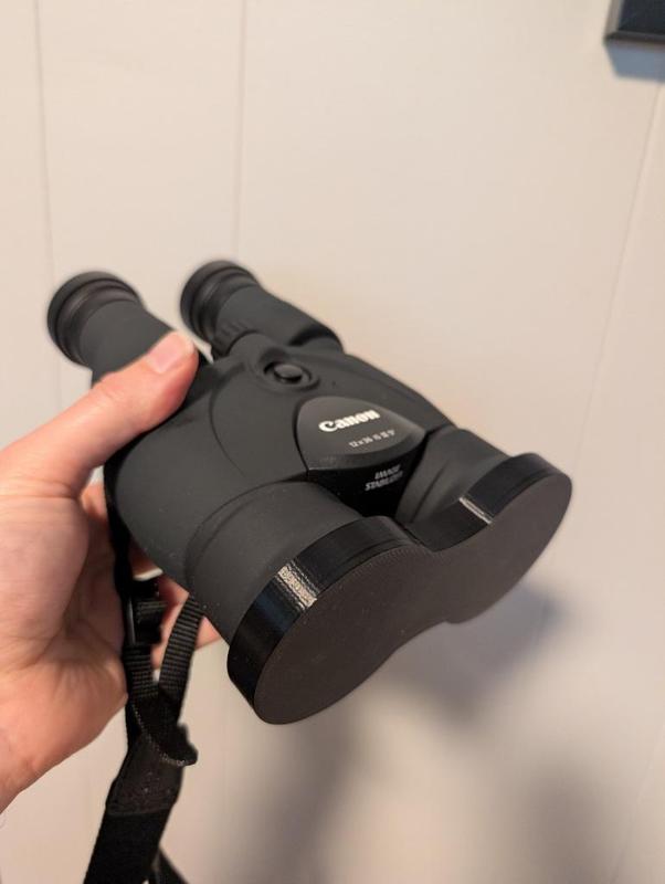 Lens caps for Canon 12x36 IS III Image-Stabilized Binoculars