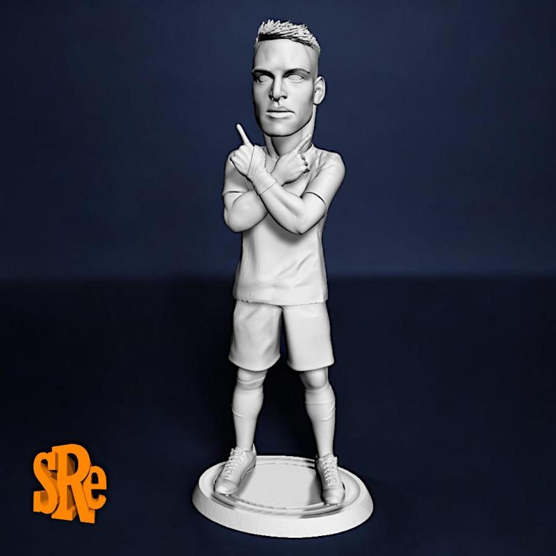 Lautaro Martinez - Striker of Inter Milan and Argentina Funko Fake Headstocking