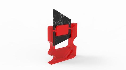Compact Utility Blade Cutter with Ergonomic Grip
