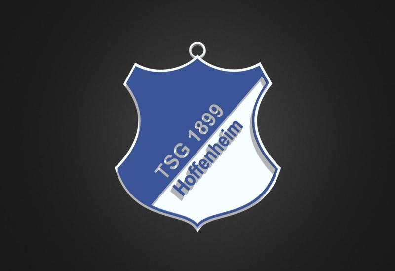 Schlüsselring Keyring Keyring Key ring Hoffenheim 3D