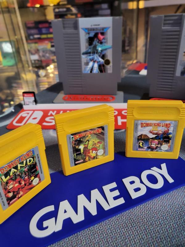 3x Gameboy Cartridge Holder