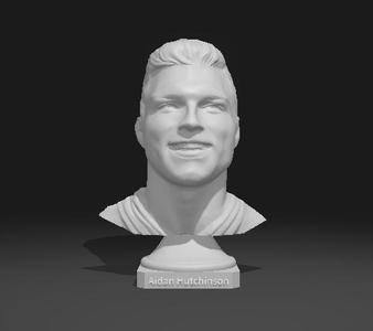 Aidan Hutchinson Premium Statue