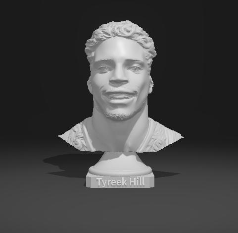 Tyreek Hill Premium Statue