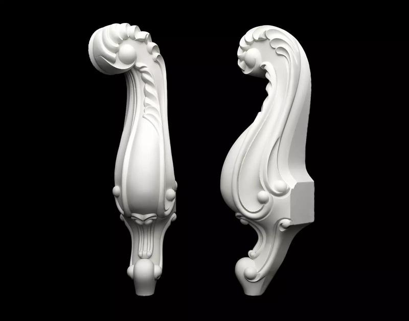 European carved furniture legs 05