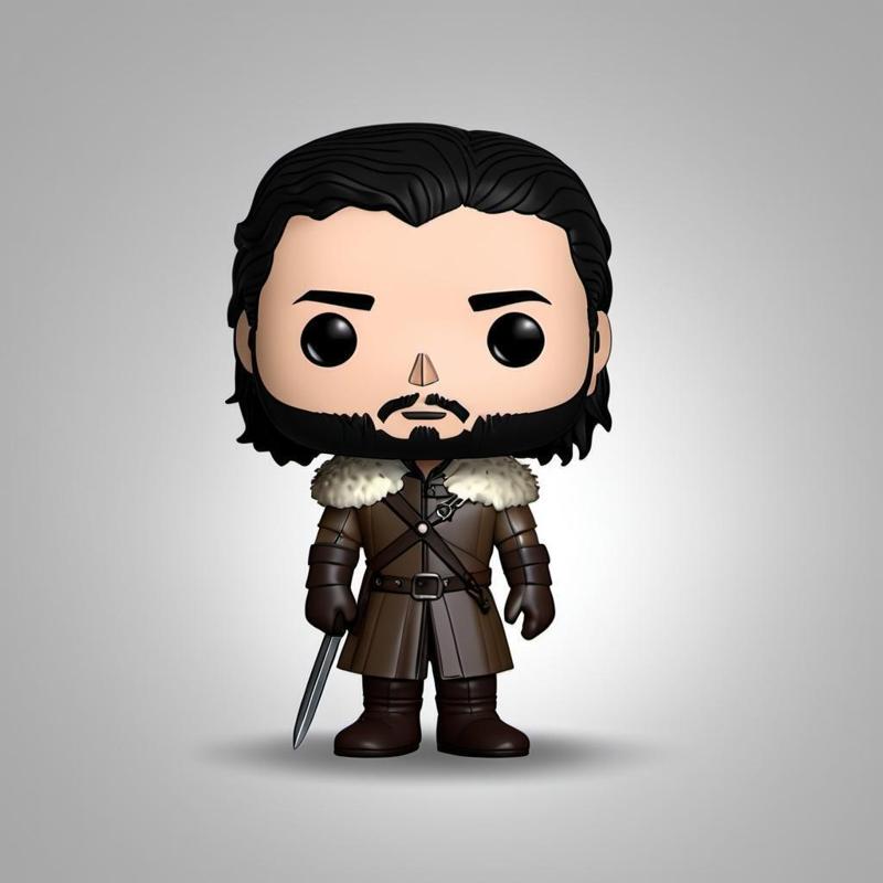 Figura de Jon Nieve Jon Snow Juego de tronos Game of Throns