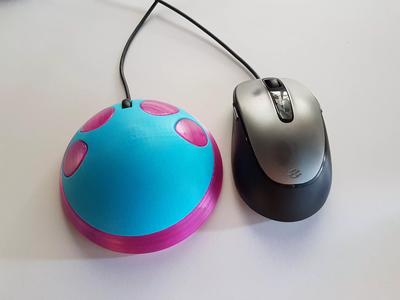 COMPUTER MOUSE FOR HAND RELAXATION