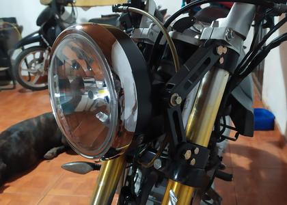 motorcycle headlight bracket