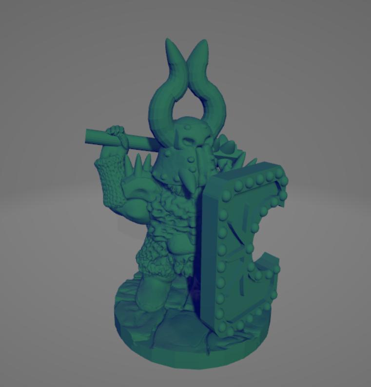 Surt-Sworn Star-Knight With Club