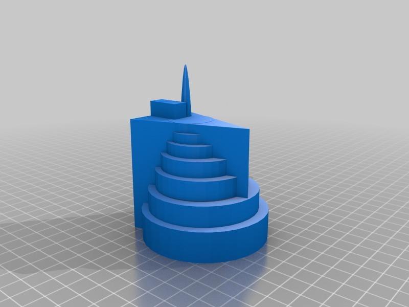 Minas Tirith Sandcastle Mold