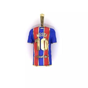 Barcelona Lionel Messi Jersey  Pendant with enamel