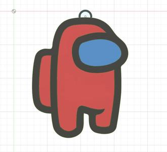 Among Us Keychain