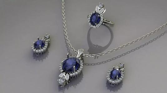 set of diamonds jewelry