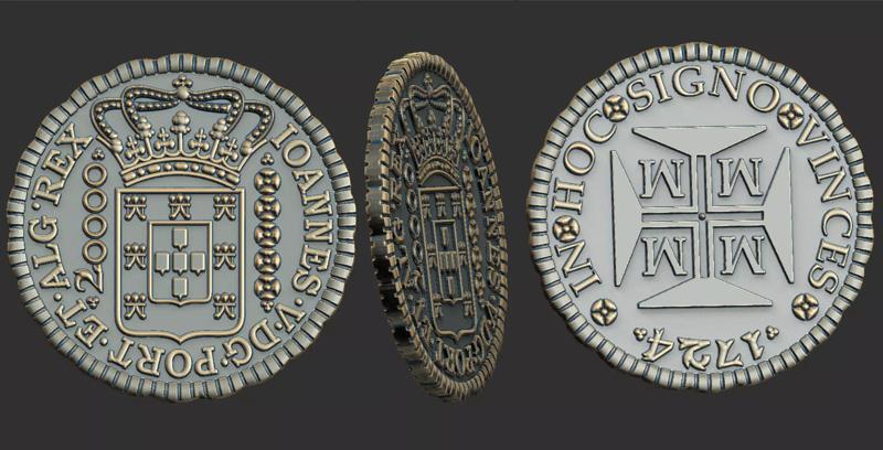 Dobrao - Brazilian Old Coin