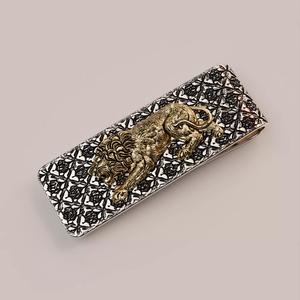 Lion money clip N1