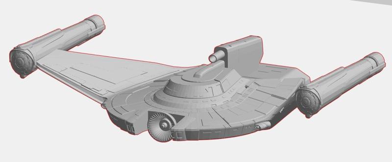 Romulan 22nd century bird of prey