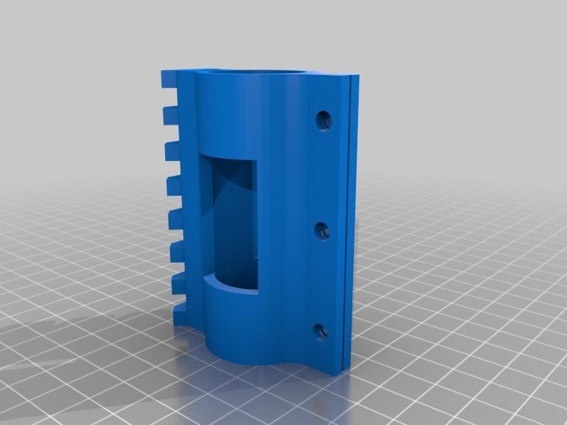 Picatinny Barrel Mount - ~25mm Barrel - Daisy "Buck" Rifle BB Gun