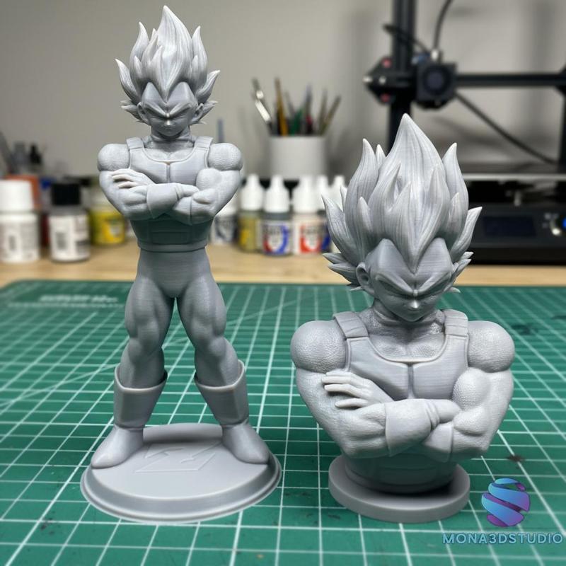 VEGETA FIGURE HQ CUTTED + BUST