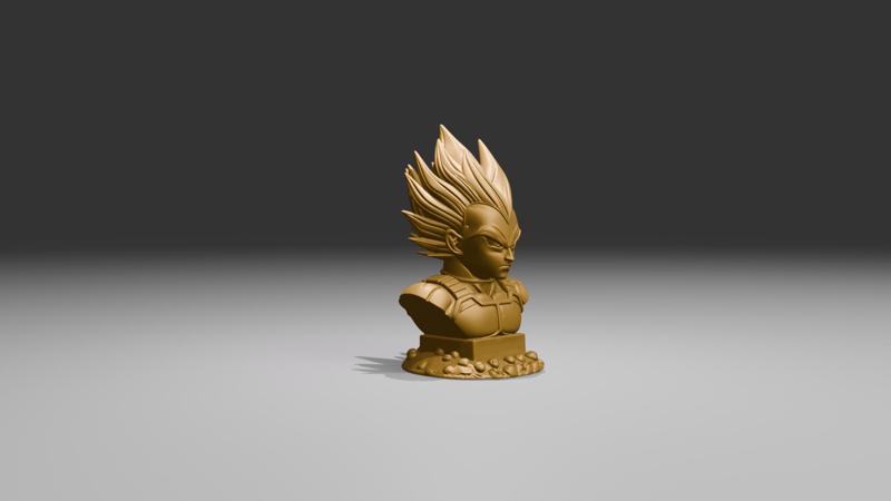 Vegeta Bust