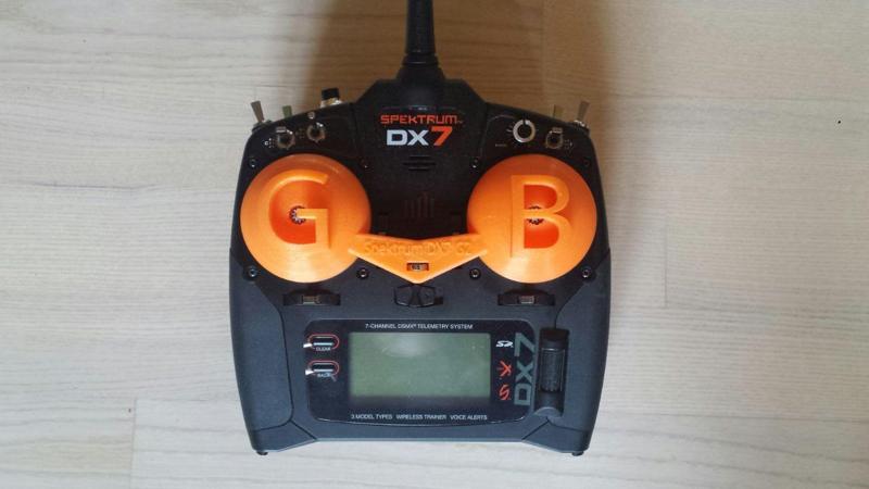 Spektrum DX7 G2 Stick Protektor with Heli