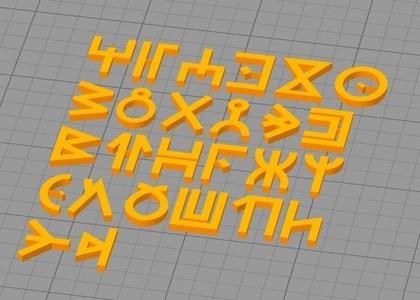 Wakandan Font