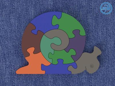 puzzle snail