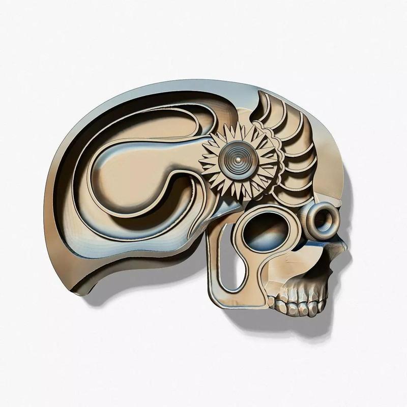 abstract head for casting