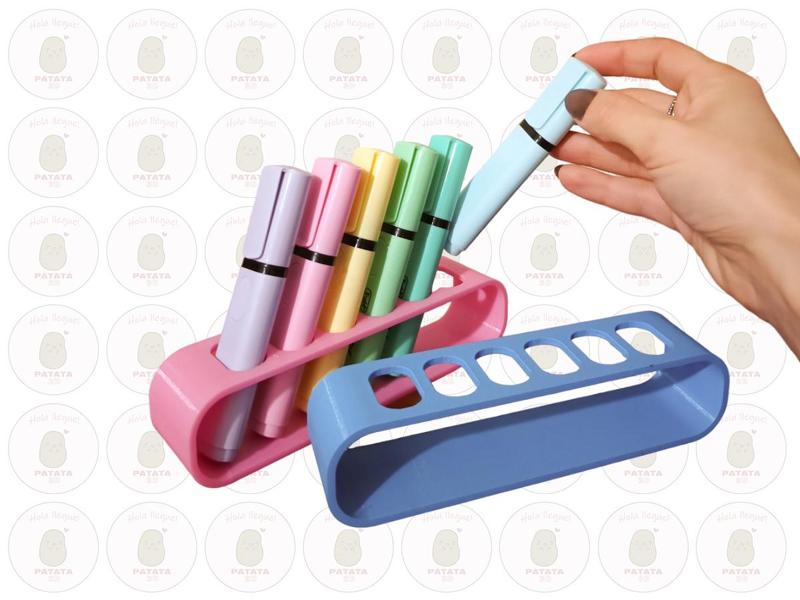 Organizador De Fibrones Resaltadores Marcadores