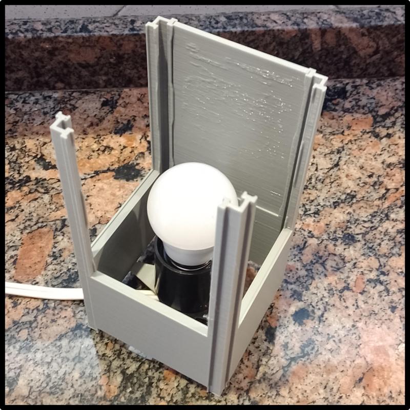 Lithophane candleholder