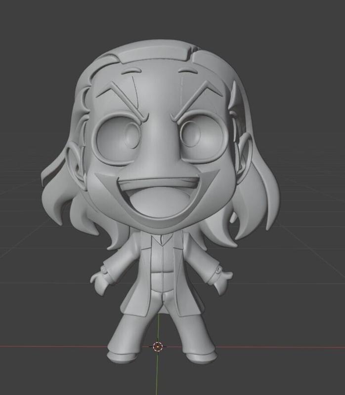 Chibi Joker Figure | 3D Printable Model