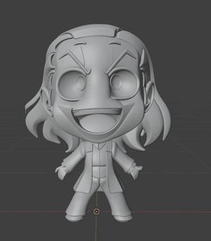 Chibi Joker Figure | 3D Printable Model