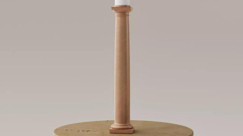 Porta velas - Candelabro - columna neoclasica