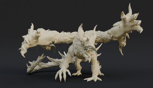 Zoh Shia Demon - Monster Hunter Wilds