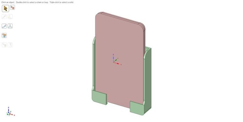 HTC HD7 screwable stand