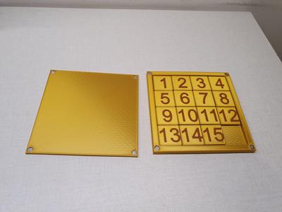 SLIDING NUMBERS PUZZLE - GAME OF FIFTEEN