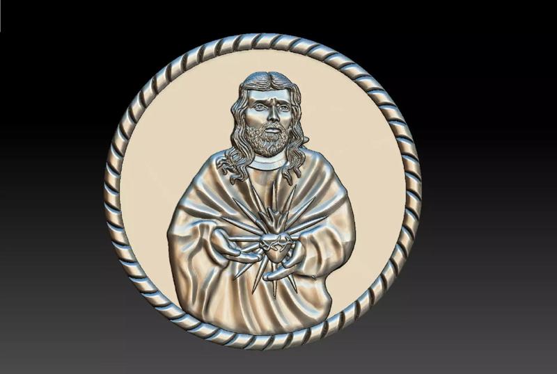 Sacred Heart of Jesus coin