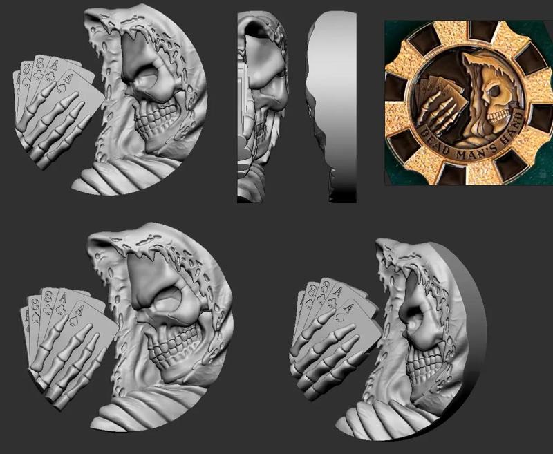 Pendant playing card  King of Hearts