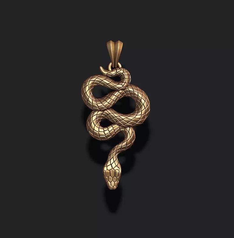 Snake pendant