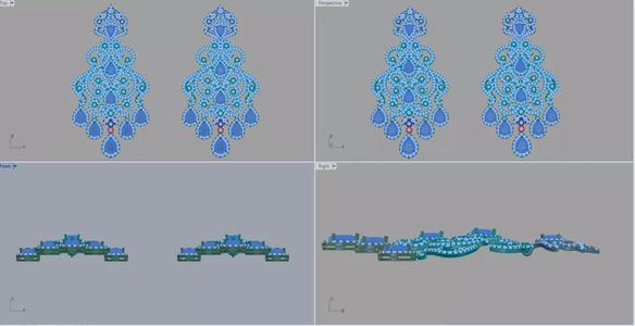 diamond earring