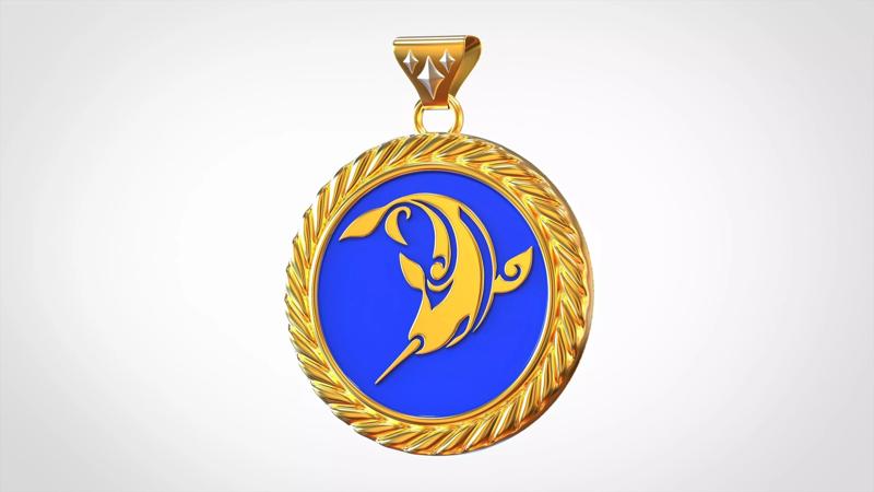 Monoceros Caeli Pendant