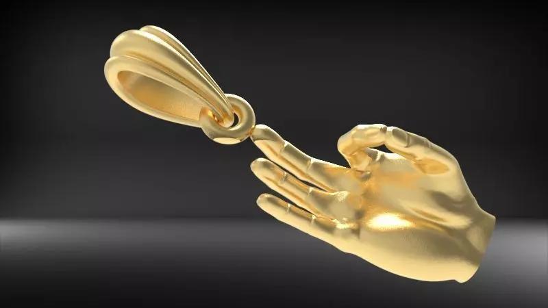 Italian hand OK pendant Jewelry