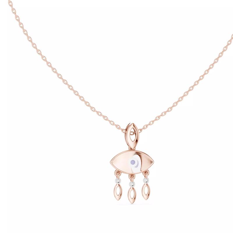 Evil Eye Diamond Pendant 3dm stl renders Animation Videos