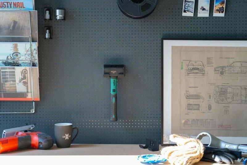 Club Hammer 1250 Grams holder 039 I ENFORCE I for screws or peg board