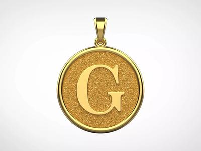 Pendant Letter G N36